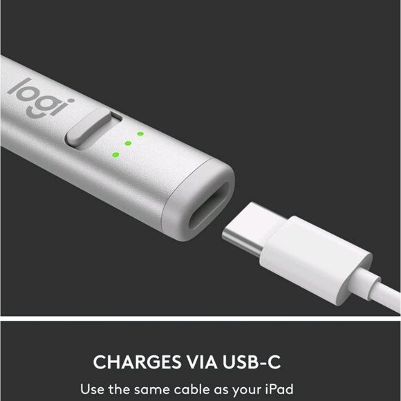 Logitech Crayon Digital Pencil For Apple IPad - Picture 4 of 11